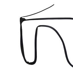 BORRACHA GUARNIÇÃO TRASEIRA DIREITA OUTLANDER 2008 A 2013