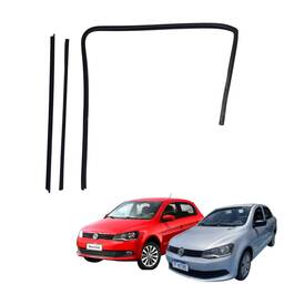 Kit Pestana Porta Traseira Direita Gol Voyage G5 G6 G7 G8 