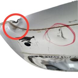 TAMPA TRASEIRA HYUNDAI SANTA FÉ 2007 2008 ATÉ 2012 2013