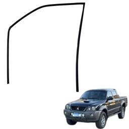 CANALETA VIDRO DIANTEIRA ESQUERDA L200 OUTDOOR  2005 A 2011