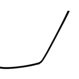 CANALETA VIDRO DIANTEIRA ESQUERDA L200 OUTDOOR  2005 A 2011