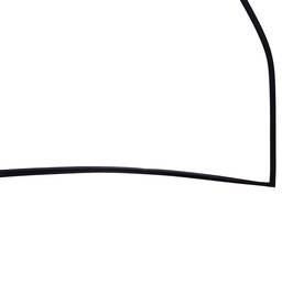 CANALETA VIDRO DIANTEIRA ESQUERDA L200 OUTDOOR  2005 A 2011