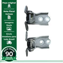 PAR DOBRADIÇA DIANTEIRA ESQUERDA GM CAPTIVA 2008 A 2017