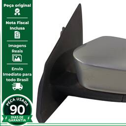 RETROVISOR ESQUERDO MANUAL S/ PISCA FORD KA 2015 A 2021