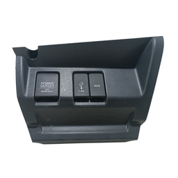 Moldura Inferior Tomada 12v Auxiliar Usb Honda Fit 2015 2017