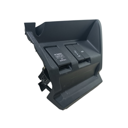 MOLDURA INFERIOR TOMADA 12V AUXILIAR USB HONDA FIT 2015 2017