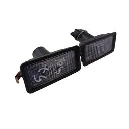 PAR LANTERNA LUZ PLACA VW GOL FOX G7 G8 2017 A 2023 ORIGINAL