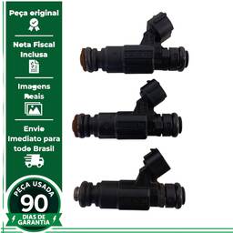 JOGO 3 BICO INJETOR GOL UP 1.0 3CC FLEX 17 A 23  0280157158