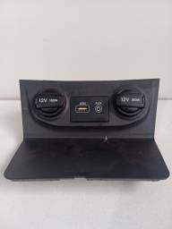 Acabamento Entrada Usb Auxiliar Hyundai Creta 2017 A 2021