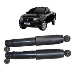  Par Amortecedor Traseiro Original Fiat Nova Strada 