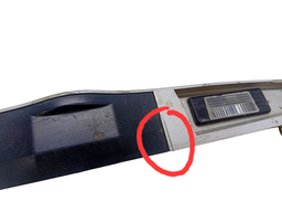 MOLDURA TAMPA TRASEIRA VERSA 2012 2013 A 2020