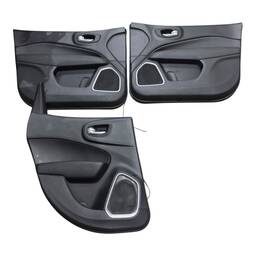 Kit 3 Forros Portas Original Fiat Toro 2016 a 2026 