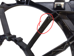 DEFLETOR RADIADOR TORO RENEGADE COMPASS C/DETALHE 16 A 21