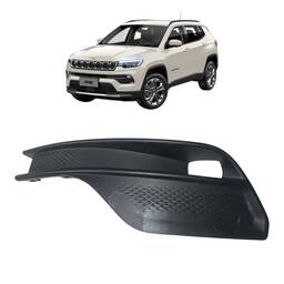 Grade Moldura Milha Esq Original Jeep Compass 2022 a 2026