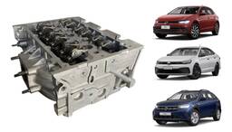 Cabeçote Golf Polo Virtus T-Cross Nivus UP! 1.0 S/ BALANCEIR