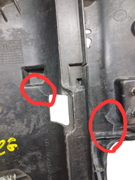 DEFLETOR RADIADOR PEUGEOT 206 - 2000 A 2006 C/ DETALHE