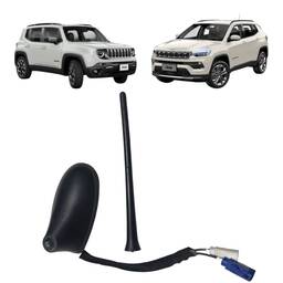 Kit Antena Original Fiat Argo Cronos Compass Renegade