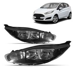 farol new fiesta 13/18 cromado lD