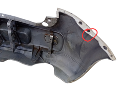 PARACHOQUE TRASEIRO UNO VIVACE 2011 2012 A 2016 C/DETALHE