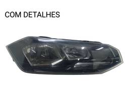 Farol Direito Polo Virtus 18/22 Masc Negra  (DETAHE)