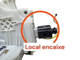 PLUG FECHADURA PORTA DIANTEIRA DIREITA FOX SPACEFOX 10 A 21