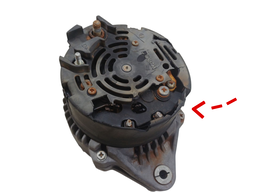 ALTERNADOR 90A VW GOLF BORA FOX A3 - 1999 A 2011 C/ DETALHE