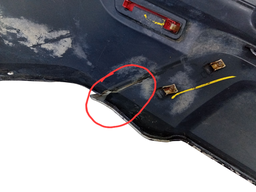 PARACHOQUE TRASEIRO DUSTER 2012 2013 A 2015 C/DETALHE