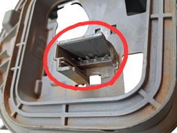 CIRCUITO LANTERNA TRASEIRA ESQUERDA GOL G7