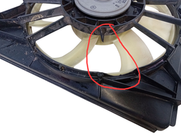 ELETROVENTILADOR FIT 1.5 2015 A 2021 LADO DIREITO (DETALHE)