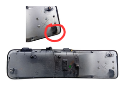 MOLDURA TAMPA TRASEIRA SUPERIOR C3 PICASSO 2012/2015 DETALHE