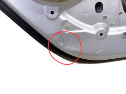 PORTA TRASEIRA ESQUERDA PEUGEOT 208 2013 2014/2020 C/DETALHE