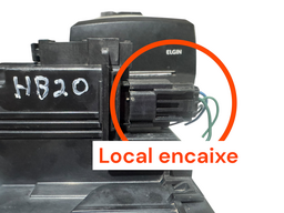 PLUG FECHADURA PORTA TRASEIRA DIREITA HB20 2013 2014 15 A 20