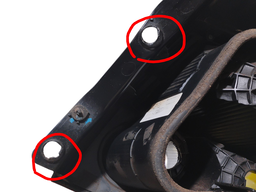 LANTERNA TRASEIRA ESQUERDA KA 2008 A 2013 DETALHES 