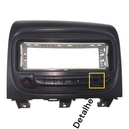Moldura Painel Radio Fiat Palio Siena 1.0 14 a 19 Original