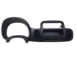 Moldura Painel Central Do Fiat Mobi 16/21 Preto