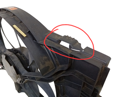 ELETROVENTILADOR FORD FUSION 2.3 2006 A 2009 C/DETALHE