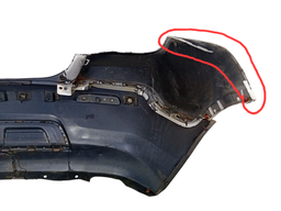 PARACHOQUE TRASEIRO TRACKER 2014 2015 A 2016 C/DETALHE