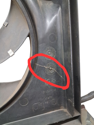 DEFLETOR RADIADOR PEUGEOT 206 - 2007 A 2010