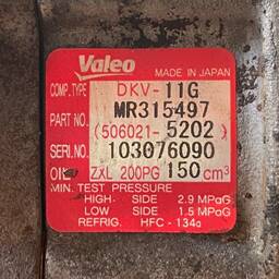 COMPRESSOR AR PAJERO TR4 2.0 2003 A 2015 MR315497