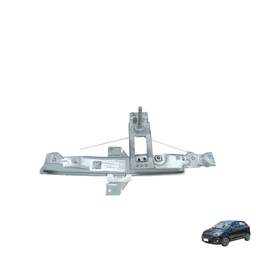Maquina de Vidro Porta Traseira Esquerda ford Ka 2015 2021