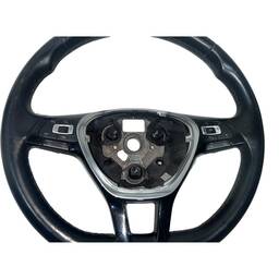 VOLANTE DIREÇÃO JETTA 2014/2017 COM COMANDO SOM E BORBOLETA 