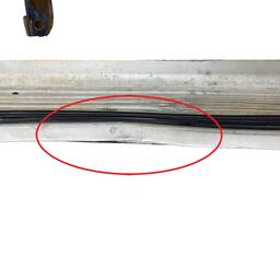 ESTRIBO DIREITO PAJERO GLS-B 1992 A 2004 5 PORTAS AMASSADO