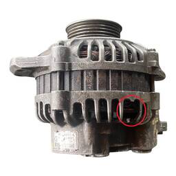 ALTERNADOR 12V 90A PAJERO 3.0 1992 A 2002 MD189014 DETALHE 