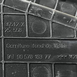 BORRACHA PORTA LUVAS TRECO T.D CITROEN C4 GRAND PICASSO 09