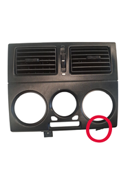 Moldura Central Difusor Painel FIat Palio Siena Strada