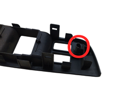 MOLDURA COMANDOS DIANT ESQ NISSAN TIIDA 2008 A 13 C/ DETALHE