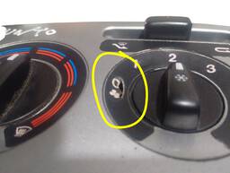 COMANDO AR CONDICIONADO ANALÓGICO PUNTO LINEA 08/17 DETALHES