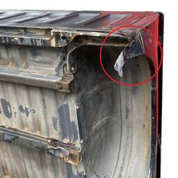 CAÇAMBA TRASEIRA L200 QUADRADA 1998 A 2007 AMASSADA