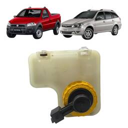 Reservatório Óleo Freio 2 Saídas Original Fiat Strada Palio 