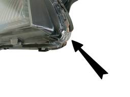 FAROL DIREITO HONDA FIT 2015 A 2021 MASC NEGRA S/ LED